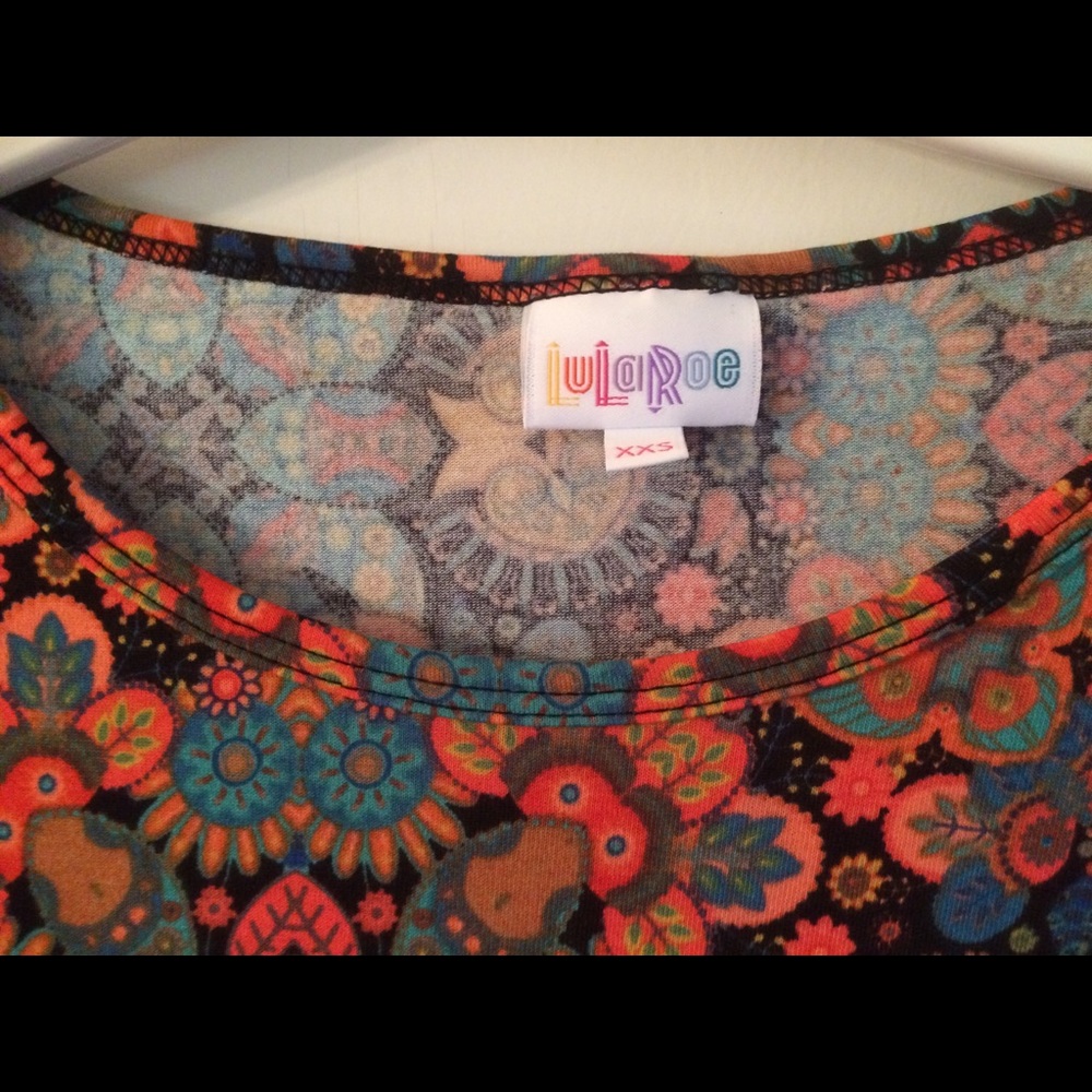 LuLaRoe Top/Tunic short sleeve XXS